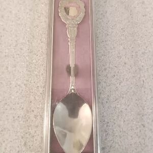 Vintage Silver Tone Collectors Souvenir Travel Spoon, "GEORGIA", NWOT